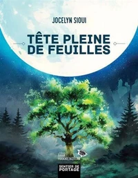 Tete pleine de feuilles
