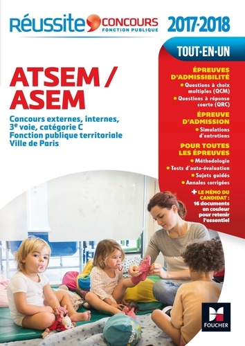 Jocelyne Guérin - ATSEM/ASEM concours externes, internes, 3e voie, catégorie C - Fonction publique territoriale, Ville de Paris.
