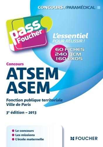 Jocelyne Guérin - Pass'Foucher Nouveaux concours ATSEM/ASEM 3e édition - 2013.