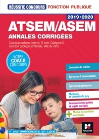 Jocelyne Guérin - Réussite Concours ATSEM/ASEM Sujets inédits & annales corrigées - 2019-2020 - Entraînement.