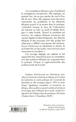 Repères éthiques pour les professions de la santé