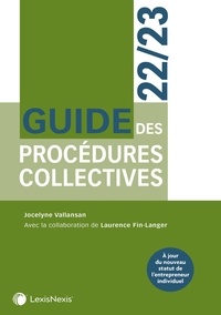 Amazon ebook téléchargements gratuits Guide des procédures collectives par Jocelyne Vallansan, Laurence Fin-Langer PDB RTF (Litterature Francaise) 9782711037308