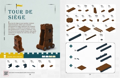 Châteaux et forteresses en briques Lego