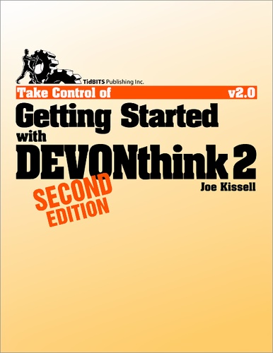 Joe Kissell - Take Control of Getting Started with DEVONthink 2.