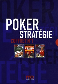 Joe Navarro et Marvin Karlins - Poker stratégie - Coffret n°1 en 3 volumes : Tome 1, Poker tells ; Tome 2, Les secrets du cash game ; Tome 3, Shuffle up and deal.
