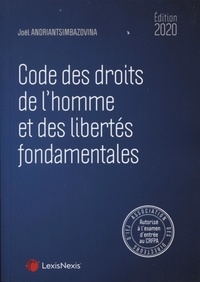 Joël Andriantsimbazovina - Code des droits de l'homme et des libertés fondamentales.
