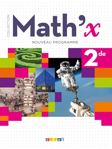 Joël Berhouet et Frédéric Bro - Mathématiques 2de Math 'x.