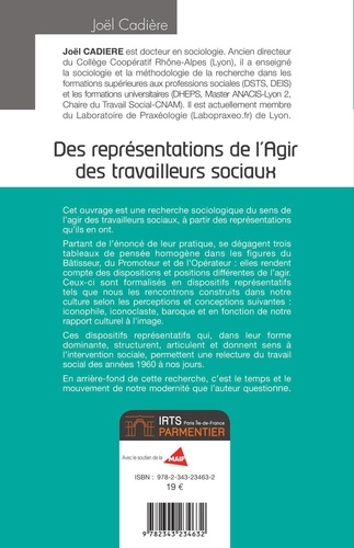 Des représentations de l'Agir des travailleurs sociaux. Sens et Praxis