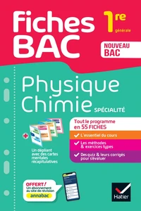 Physique-Chimie 1re générale (spécialité)