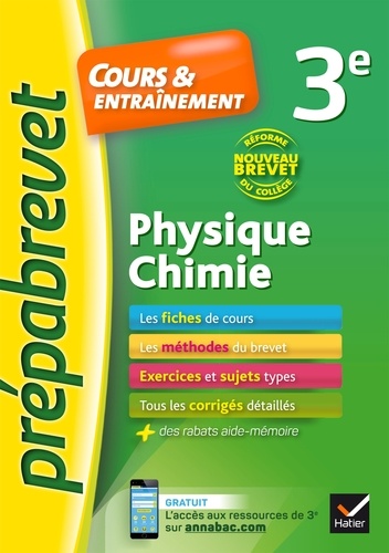 Physique Chimie 3e. Cours & entraînement