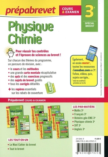 Physique-Chimie 3e  Edition 2021