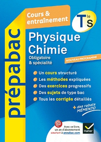 Physique Chimie Tle S Obligatoire Et Spécialité - 