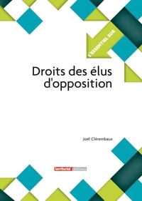 Joël Clérembaux - Droits des élus d'opposition.
