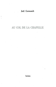 Joël Cornuault - Au col de La Chapelle (dix-huitième arrondissement).