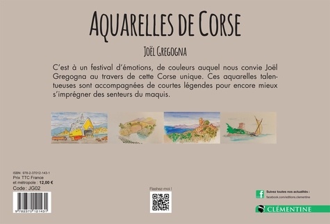 Aquarelles de Corse