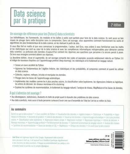 Data Science par la pratique. Fondamentaux avec Python 2e édition