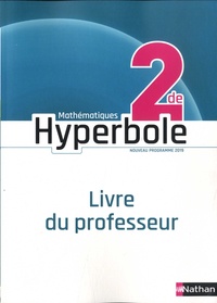 Mobiles books téléchargement gratuit Mathématiques 2de Hyperbole  - Livre du professeur in French 9782091729077