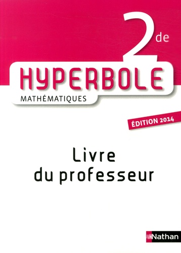 Joël Malaval - Mathématiques 2e - Livre du professeur.