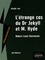 Etude sur L'étrange cas du Dr Jekyll et de Mr Hyde, Robert Louis Stevenson
