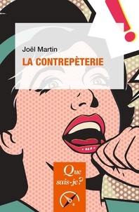 Joël Martin - La contrepèterie.