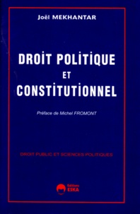 Joël Mekhantar - Droit politique et constitutionnel.