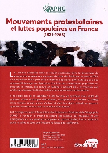 Mouvements de protestation et luttes populaires en France (1831-1968)