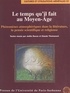 Joëlle Ducos et Claude Thomasset - Le Temps Qu'Il Fait Au Moyen Age. Phenomenes Athmospheriques Dans La Litterature, La Pensee Scientifique Et Religieuse.