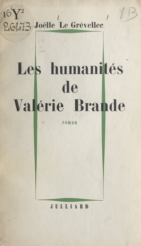 Les humanités de Valérie Brande