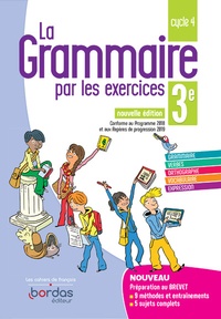 Joëlle Paul - Français 3e Cycle 4 La grammaire par les exercices.