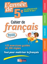 Lannée de 5e - Cahier de français.pdf