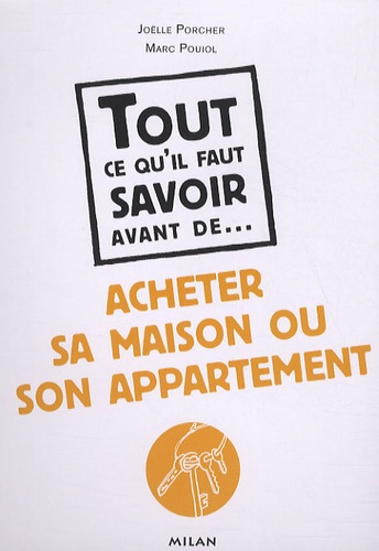 Joëlle Porcher et Marc Pouiol - Acheter sa maison ou son appartement.