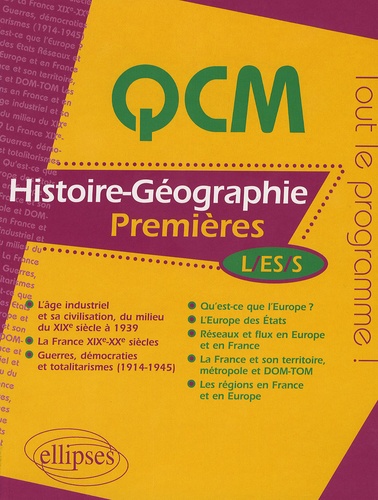 Histoire-Géographie 1e L/ES/S