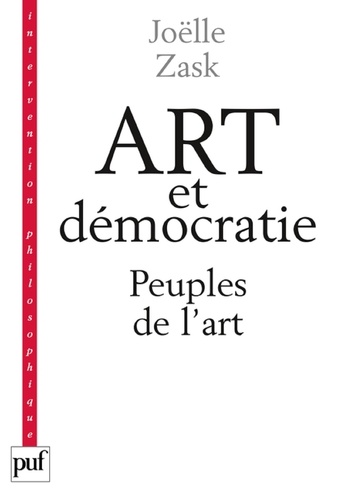 Art et démocratie. Peuples de l'art