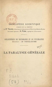 La paralysie générale