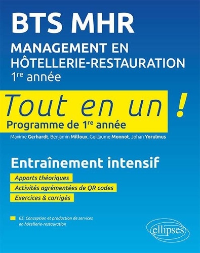 Management en Hôtellerie-Restauration BTS 1re année