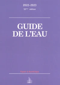 Guide de l'eau