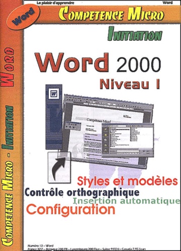Johann-Christian Hancke - Word 2000 Niveau 1. 2eme Edition.
