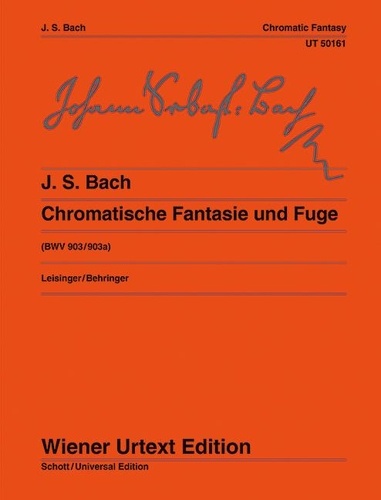 Johann sebastian Bach - Chromatic Fantasy and Fugue - Edited from the sources. BWV 903. piano..