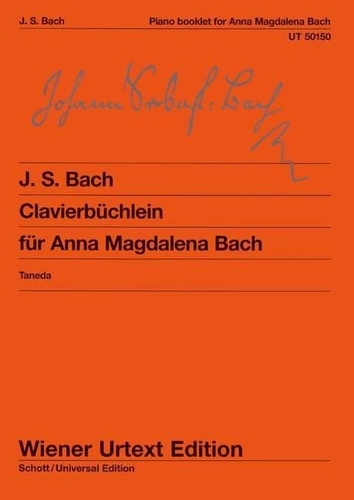 Johann sebastian Bach et Christian Petzold - Clavierbüchlein of Anna Magdalena Bach - Edited from the sources. piano..