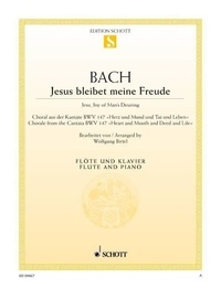 Johann sebastian Bach - Jésus que ma joie demeure - Choral issu de la cantate BWV 147. BWV 147. flute and piano..