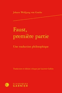 Faust, première partie