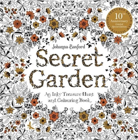 Johanna Basford - Secret Garden - An Inky Treasure Hunt and Colouring Book.