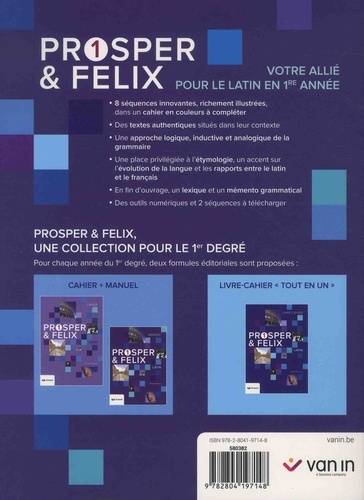 Latin Prosper & Felix 1. Manuel  Edition 2018