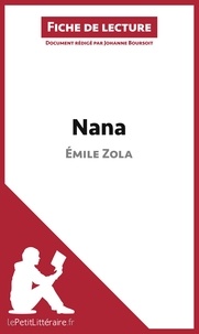 Johanne Boursoit - Nana de Emile Zola - Fiche de lecture.