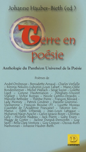 Johanne Hauber-Bieth - Terre en poésie - Anthologie du Panthéon Universel de la Poésie.