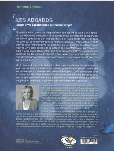 Les Adoados. Mieux vivre l’adolescence de l’enfant adopté