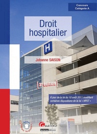 Johanne Saison-Demars - Droit hospitalier - Concours Catégorie A.