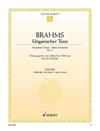 Johannes Brahms - Danse hongroise No. 5 - piano (4 hands)..