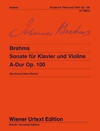 Johannes Brahms - Sonata A Major - Edited from the original edition. op. 100. violin and piano..