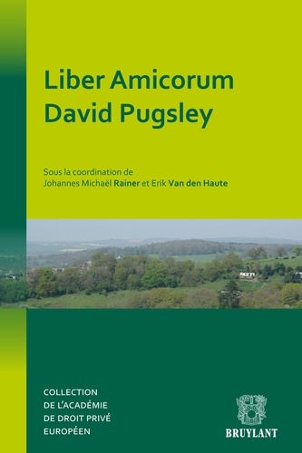 Liber Amicorum David Pugsley